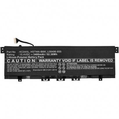 MBXHP-BA0210 MBXHP-BA0210 CoreParts Laptop Batteria for HP 52Wh Li-Pol 15.4V 3400mAh HP Envy 13 Ah0001nk Envy 13-ag0005ng Env...