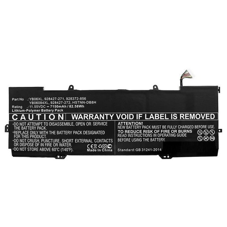 MBXHP-BA0220 CoreParts Laptop Batteria for HP 79WH Li-ion 11.55V 6.84Ah Spectre X360 15-CH000NA Spectre X360 15-CH000NB Spectre 