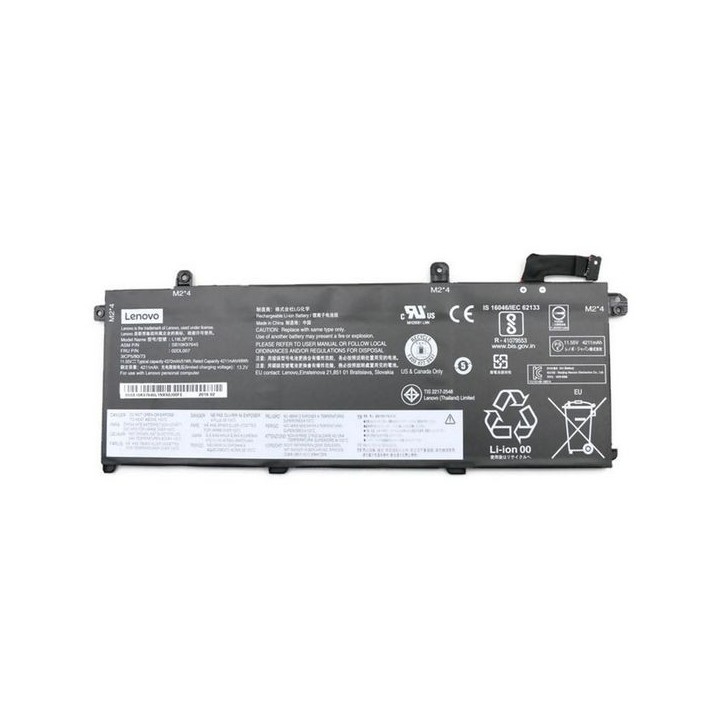 5B10W13906 Lenovo Internal lithium-ion battery, 50Wh capacity, 11.55V voltage, 3-cell design, compatible with ThinkPad T490 lapt