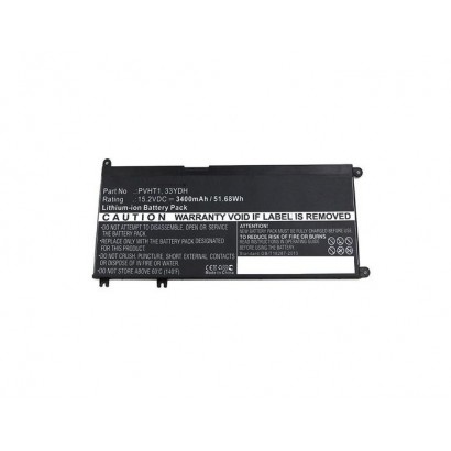MBXDE-BA0093 MBXDE-BA0093 CoreParts Laptop Batteria for Dell 52Wh Li-ion 15.2V 3400mAh Black DNCWSCB6106B I7778-0026GRY Inspi...