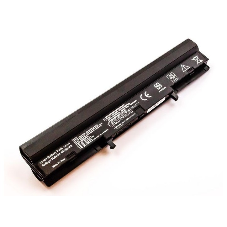 MBXAS-BA0004 CoreParts Laptop Batteria for Asus 63,36Wh 8 Cell Li-ion 14,4V 4400mAh Black 4INR18/65 4INR18/65-2 A41-U36 A42-U36 