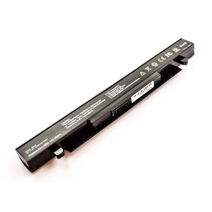 MBI3397 CoreParts Laptop Batteria for Asus 31.68Wh 4 Cell Li-ion 14.4V 2200mAh Black A41-X550 A41-X550A 0B110-00230400 0B110-002