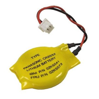MBB1002 CoreParts Backup Batteria for IBM/Lenovo 0.6WH Li-ion 3.0V 200mAh IBM FRU02K6541 02K6572 02K6541 FRU02K6572 02K6541 02K6