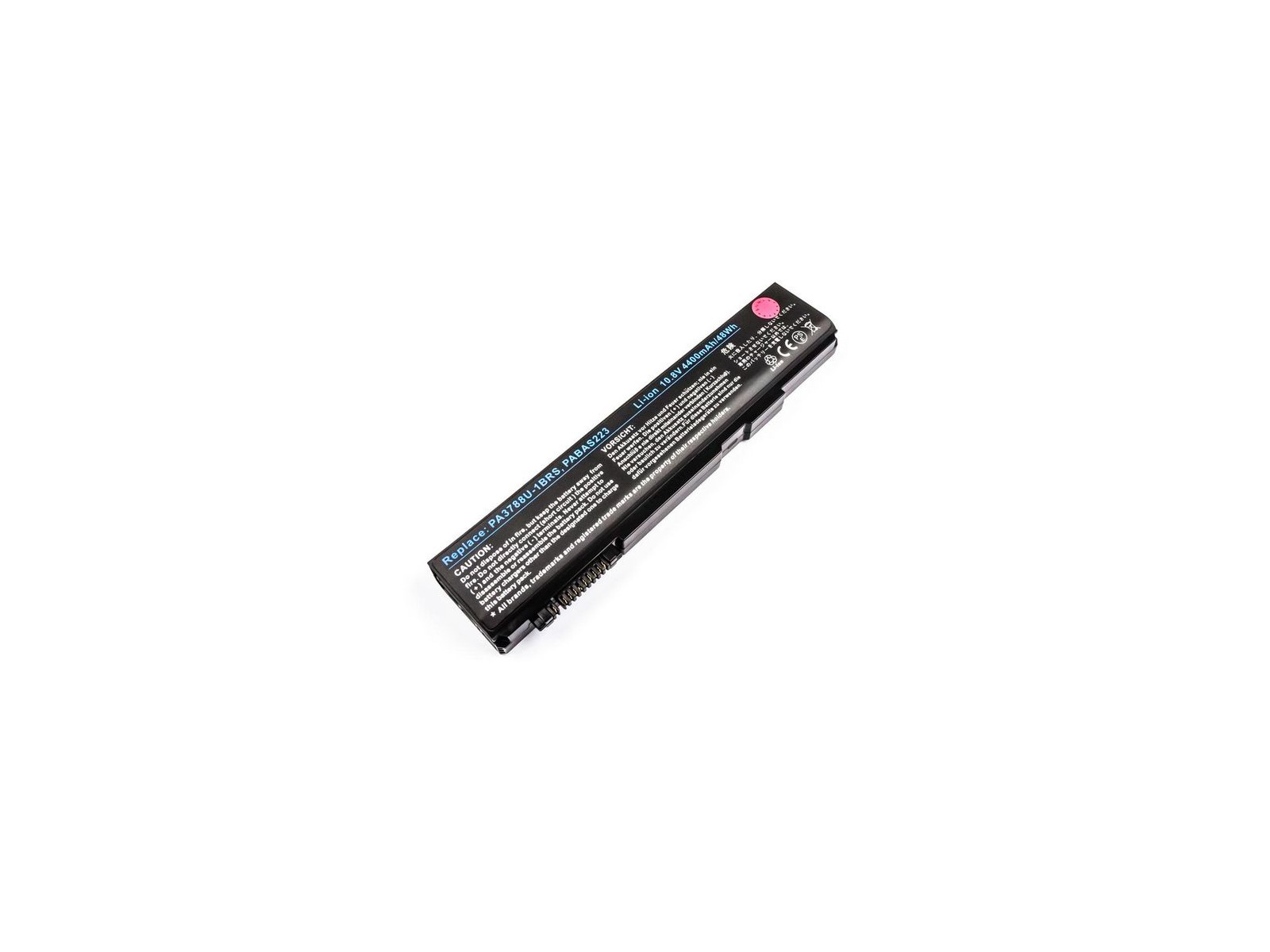 MBI2167 MBI2167 CoreParts Laptop Batteria for Toshiba 47.52Wh 6 Cell Li-ion 10.8V 4400mAh Black PA3788U-1BRS P000523290 P0005... MBI2167 MBI2167 CoreParts Laptop Batteria for Toshiba 47.52Wh 6 Cell Li-ion 10.8V 4400mAh Black PA3788U-1BRS P000523290 P0005...