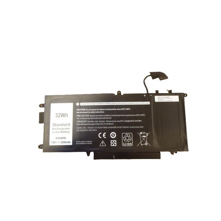 MBXDE-BA0224 CoreParts Laptop Batteria for Dell 32WH Li-ion 7.6V 4200mAh Dell Latitude 5289 7389 7390 Dell Latitude 5289 2-in-1 