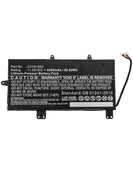 MBXAS-BA0284 MBXAS-BA0284 CoreParts Laptop Batteria for Asus 50.82Wh Li-Polymer 11.55V 4400mAh for Asus UX480FD UX450FD,ZenBo...