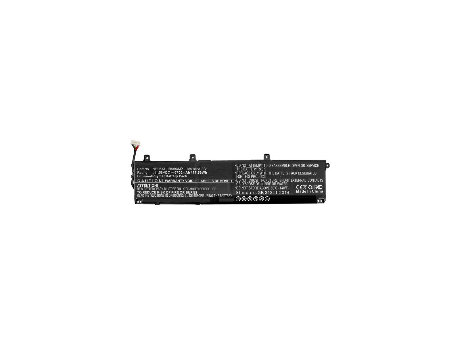 MBXHP-BA0285 MBXHP-BA0285 CoreParts Laptop Batteria for HP 77.59Wh Li-Polymer 11.58V 6700mAh for HP ZBook Power G7 HPZ700NB I... MBXHP-BA0285 MBXHP-BA0285 CoreParts Laptop Batteria for HP 77.59Wh Li-Polymer 11.58V 6700mAh for HP ZBook Power G7 HPZ700NB I...