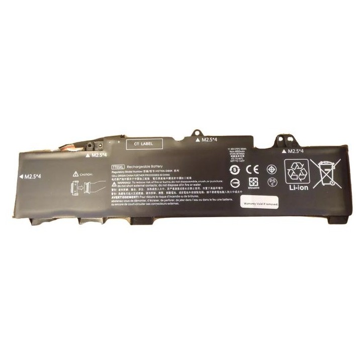 MBXHP-BA0222 CoreParts Laptop Batteria for HP 49Wh 3Cell Li-ion 11.1V 4.4Ah for HP EliteBook 755 G5 EliteBook 850 G5 ZBook 15U G
