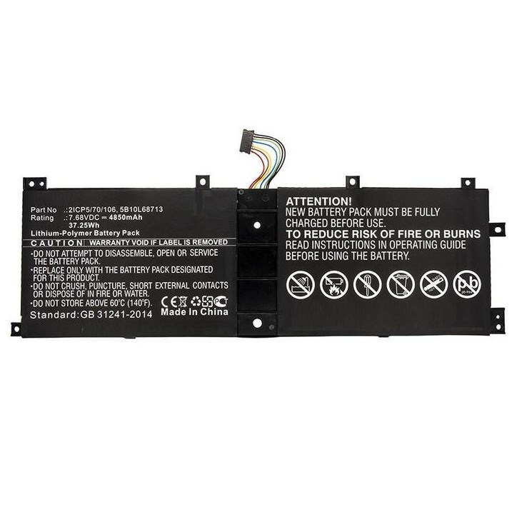 MBXLE-BA0224 CoreParts Laptop Batteria for Lenovo 37WH Li-Pol 7.68V 4.85Ah IdeaPad MIIX 510 12ISK IdeaPad Miix 510-12IKB IdeaPad