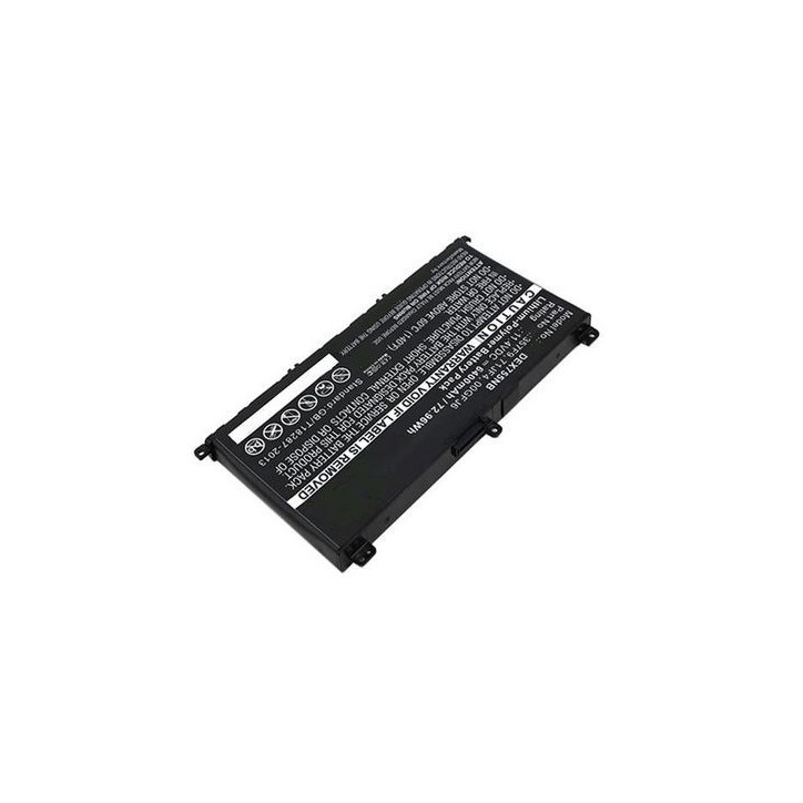 MBXDE-BA0053 CoreParts Laptop Batteria for Dell 74Wh Li-Pol 11.1V 6660mAh Black INS15PD INS15PD-1548B INS15PD-1548R INS15PD-1748