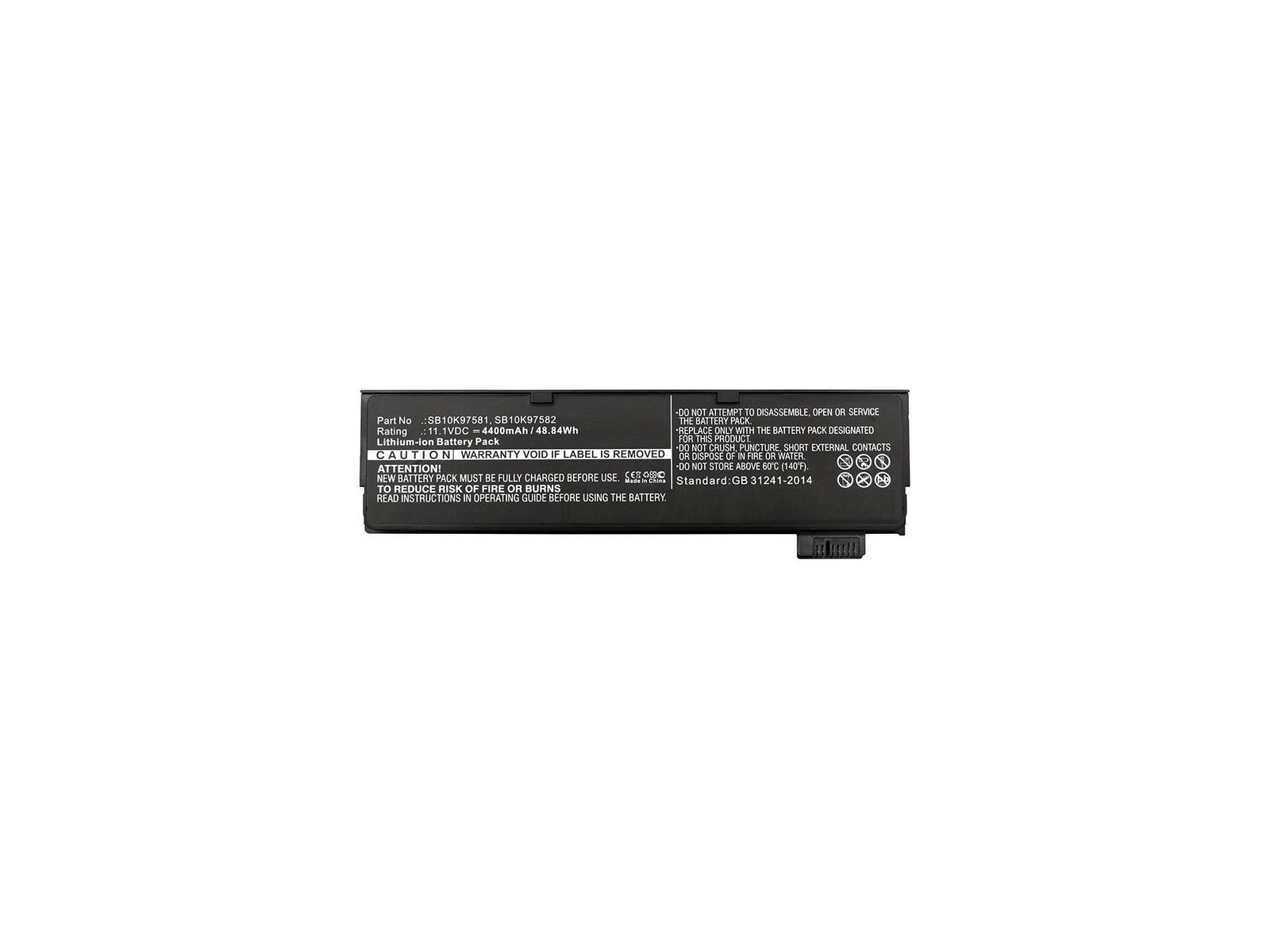 MBXLE-BA0144 MBXLE-BA0144 CoreParts Laptop Batteria for Lenovo 49Wh Li-ion 11.1V 4400mAh Black Thinkpad P51S Thinkpad T570 61... MBXLE-BA0144 MBXLE-BA0144 CoreParts Laptop Batteria for Lenovo 49Wh Li-ion 11.1V 4400mAh Black Thinkpad P51S Thinkpad T570 61...