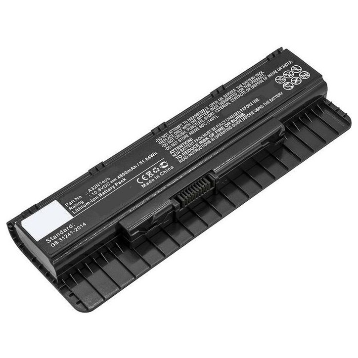 MBXAS-BA0100 CoreParts Laptop Batteria for Asus 52Wh Li-ion 10.8V 4400mAh Black G551 G551J G551JK G551JM G551JW G551JX G58 G58JM