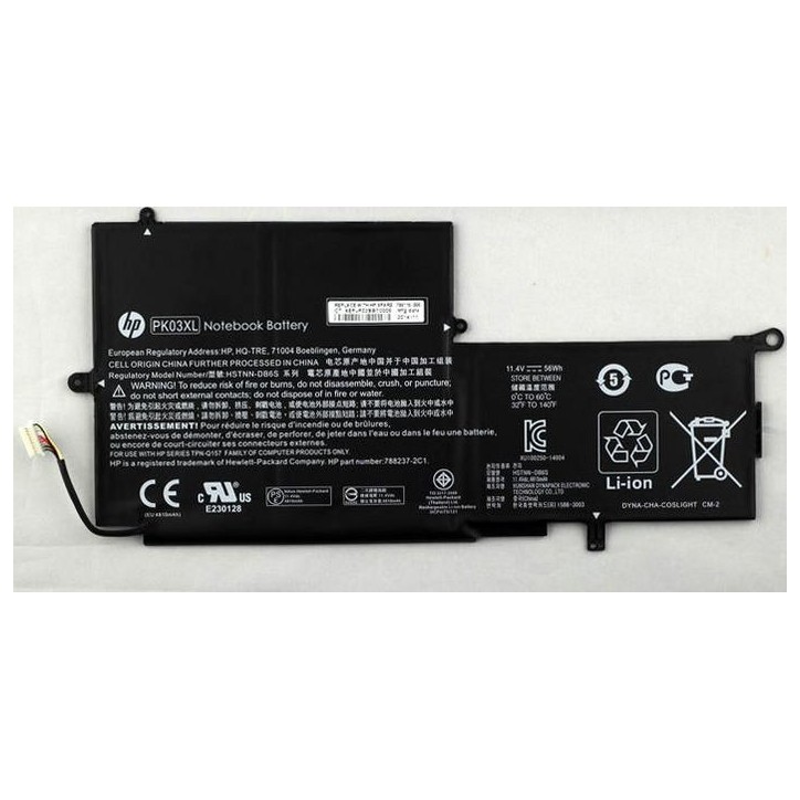 789116-005 HP 4960mAh Li-Ion 56Wh 788237-2C3 648039