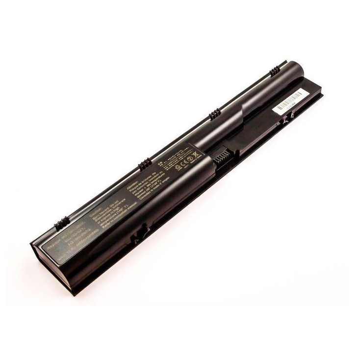MBI2209 CoreParts Laptop Batteria for HP 47,52Wh 6 Cell Li-ion 10,8V 4400mAh Black 3ICR19/66-2 633733-1A1 633733-321 650938-001 