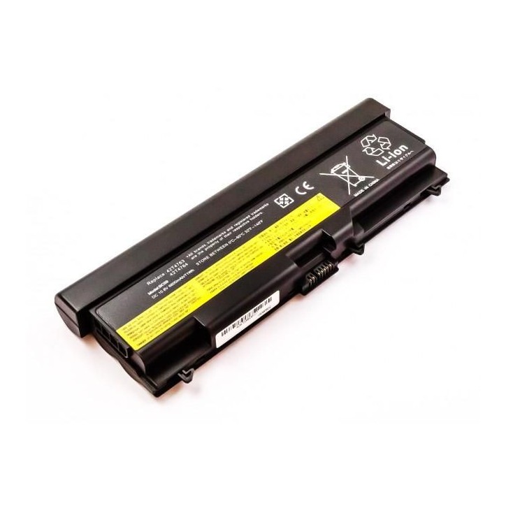 MBI2222 CoreParts Laptop Batteria for Lenovo 71.28Wh 9 Cell Li-ion 10.8V 6600mAh Black 42T4757 42T4737 42T4753 51J0499 57Y4185 5 MBI2222 CoreParts Laptop Batteria for Lenovo 71.28Wh 9 Cell Li-ion 10.8V 6600mAh Black 42T4757 42T4737 42T4753 51J0499 57Y4185 5