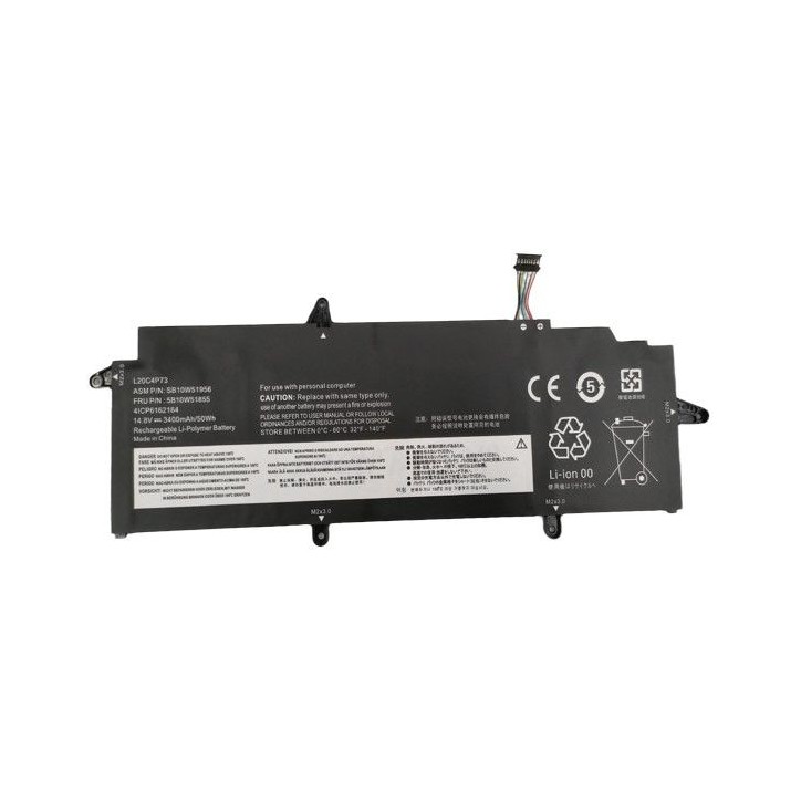 MBXLE-BA0378 CoreParts Laptop Batteria for Lenovo 50.32Wh Li-ion 14.8V 3400mAh for ThinkPad X13 Gen 2(AMD)20XH001 ThinkPad X13 G
