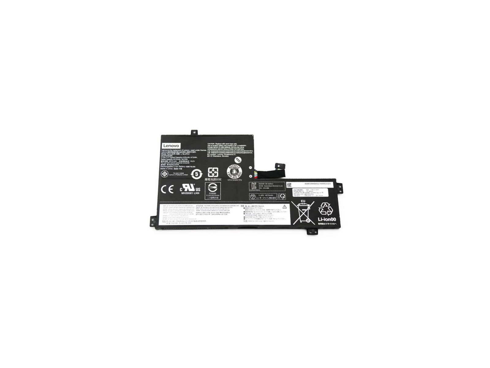 5B10X65682 5B10X65682 Lenovo 3-cell lithium-polymer Batteria 11.52V voltage 47Wh capacity designed for Lenovo Chromebooks wit... 5B10X65682 5B10X65682 Lenovo 3-cell lithium-polymer Batteria 11.52V voltage 47Wh capacity designed for Lenovo Chromebooks wit...