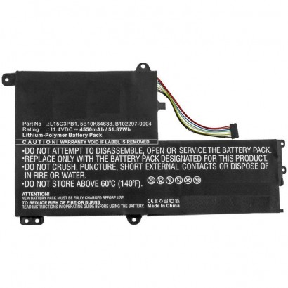 MBXLE-BA0320 MBXLE-BA0320 CoreParts Laptop Batteria for Lenovo 51.87Wh Li-ion 11.4V 4550mAh Black for Flex 4-1480 14" Flex 4-...