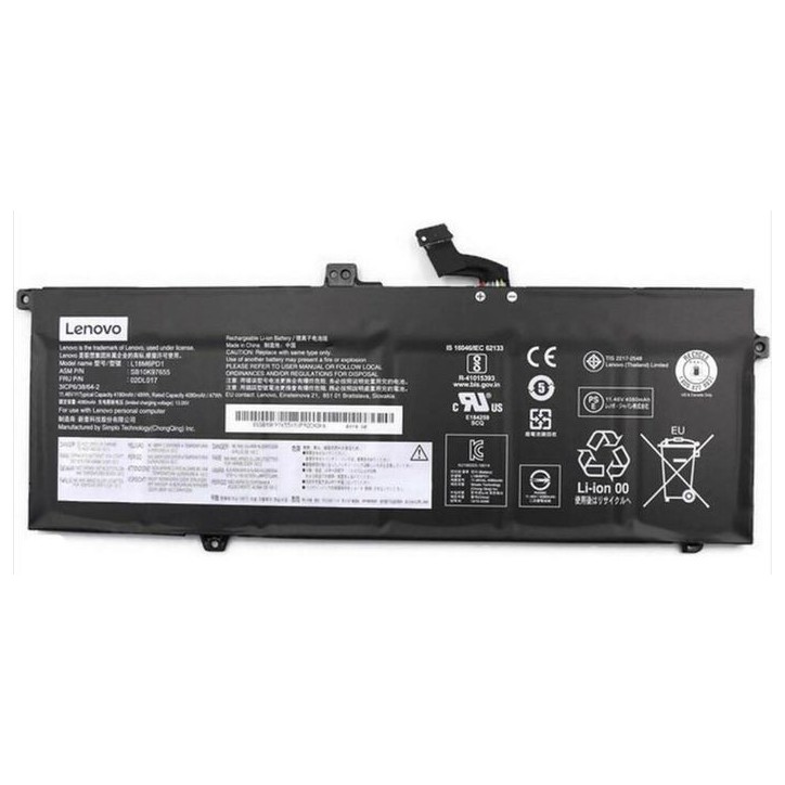 5B10W51842 Lenovo Internal lithium-ion Batteria 48Wh capacity 6 cells designed for efficient power management in Lenovo laptops.