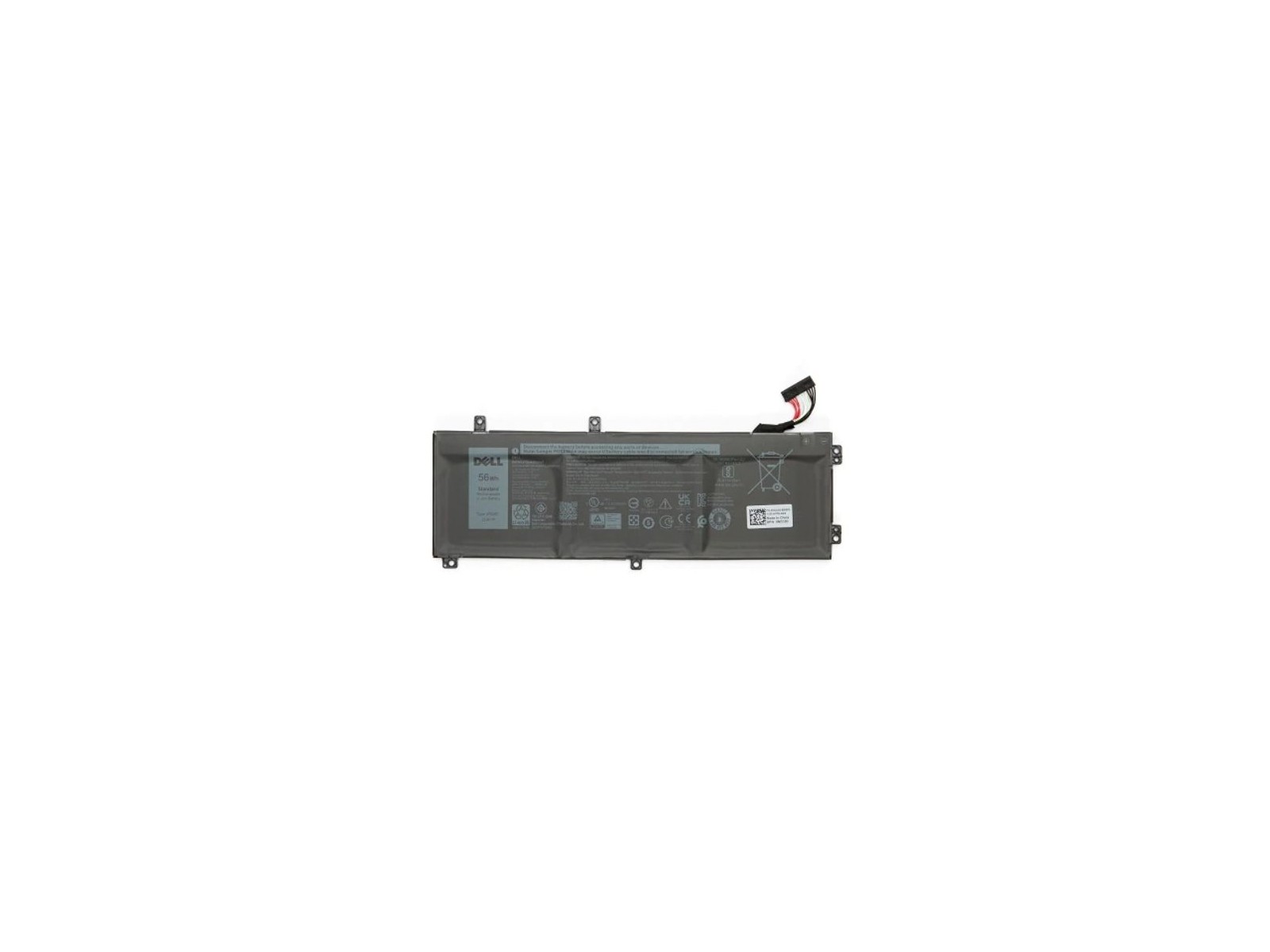 NCC3D NCC3D Dell Battery, 56WHR, 3 Cell, Lithium Ion 02PFPW, 1046284 56 Wh
