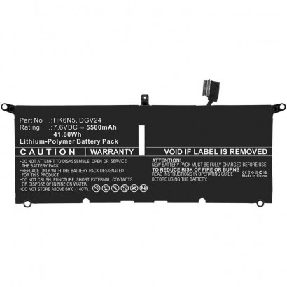 MBXDE-BA0248 MBXDE-BA0248 CoreParts Laptop Batteria for Dell 41.80Wh Li-ion 7.6V 5500mAh Black for Inspiron 13 5000 5390 Insp...