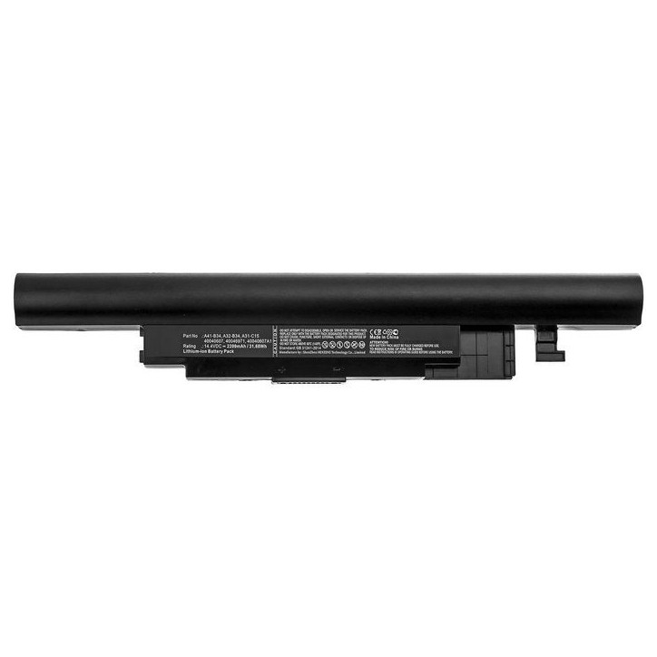MBXLP-BA0002 CoreParts Laptop Batteria for Medion & Haier 31.68Wh Li-ion 14.4V 2200mAh Black for Haier Notebook Laptop S500 S500