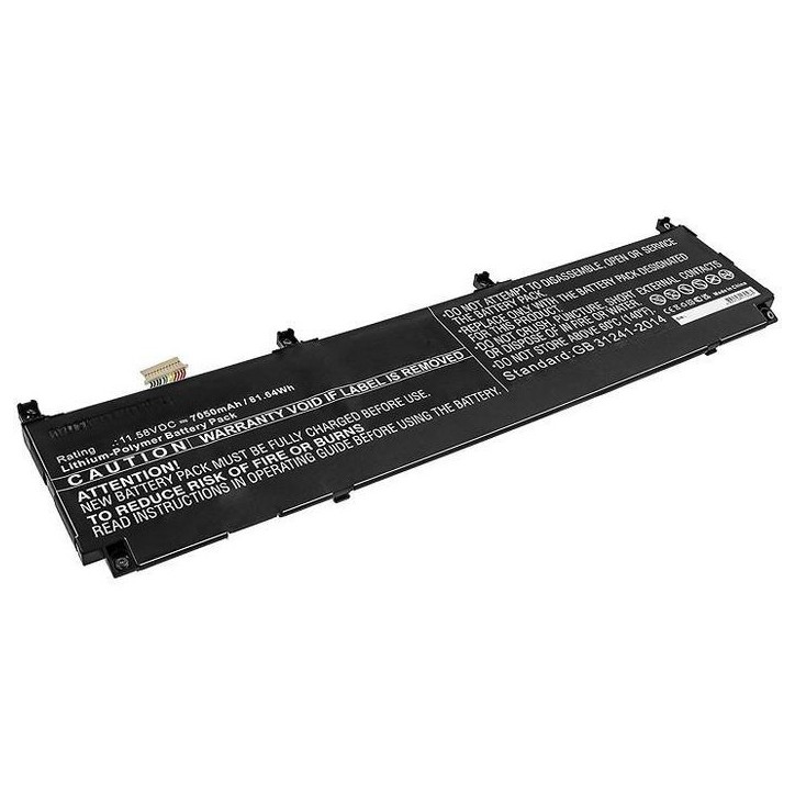 MBXHP-BA0287 CoreParts Laptop Batteria for HP 81.64Wh Li-ion 11.58V 7050mAh Black for ZBook Create G7 ZBook Studio G7 Zbook Stud