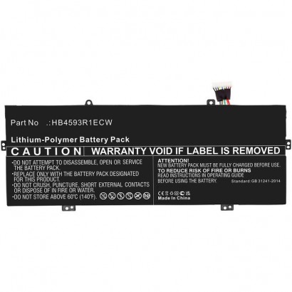 MBXLP-BA0011 CoreParts Laptop Batteria for Huawei 45.60Wh Li-Polymer 7.6V 6000mAh Black for book X Pro i5-8250U 256GB book X Pro