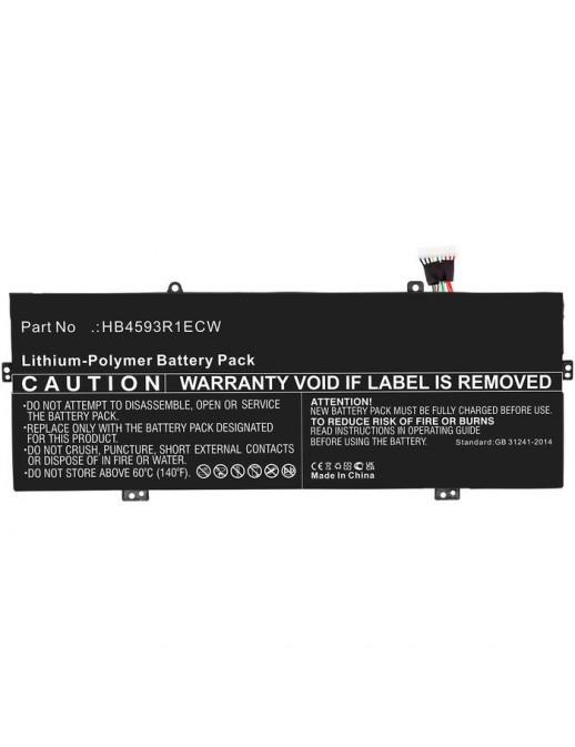 MBXLP-BA0011 MBXLP-BA0011 CoreParts Laptop Batteria for Huawei 45.60Wh Li-Polymer 7.6V 6000mAh Black for book X Pro i5-8250U ...
