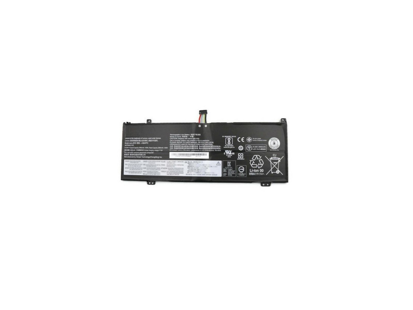 MBXLE-BA0309 MBXLE-BA0309 CoreParts Laptop Batteria for Lenovo 43.78Wh Li-Polymer 15.36V 2850mAh for Lenovo ThinkBook 13s Thi... MBXLE-BA0309 MBXLE-BA0309 CoreParts Laptop Batteria for Lenovo 43.78Wh Li-Polymer 15.36V 2850mAh for Lenovo ThinkBook 13s Thi...
