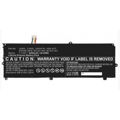 MBXHP-BA0267 MBXHP-BA0267 CoreParts Laptop Batteria for HP 44Wh 4 Cell Li-ion 7.7V 5.7Ah Black and Silver for HP Elite X2 101...
