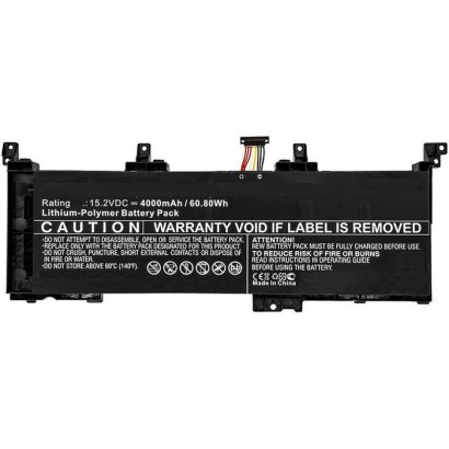 MBXAS-BA0198 MBXAS-BA0198 CoreParts Laptop Batteria for Asus 61WH Li-Pol 15.2V 4Ah for Asus FX502VS FX502VY G502VS 0B200-0194...