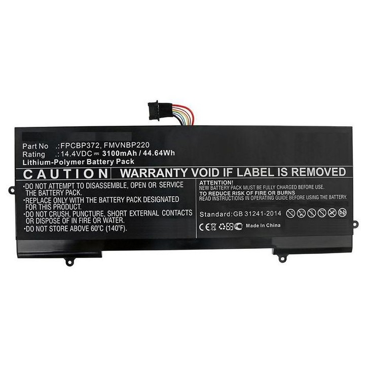 MBXFU-BA0030 CoreParts Laptop Batteria for Fujitsu 45WH Li-Pol 14.4V 3.1Ah LifeBook U77 FMVNBP220 FPCBP372