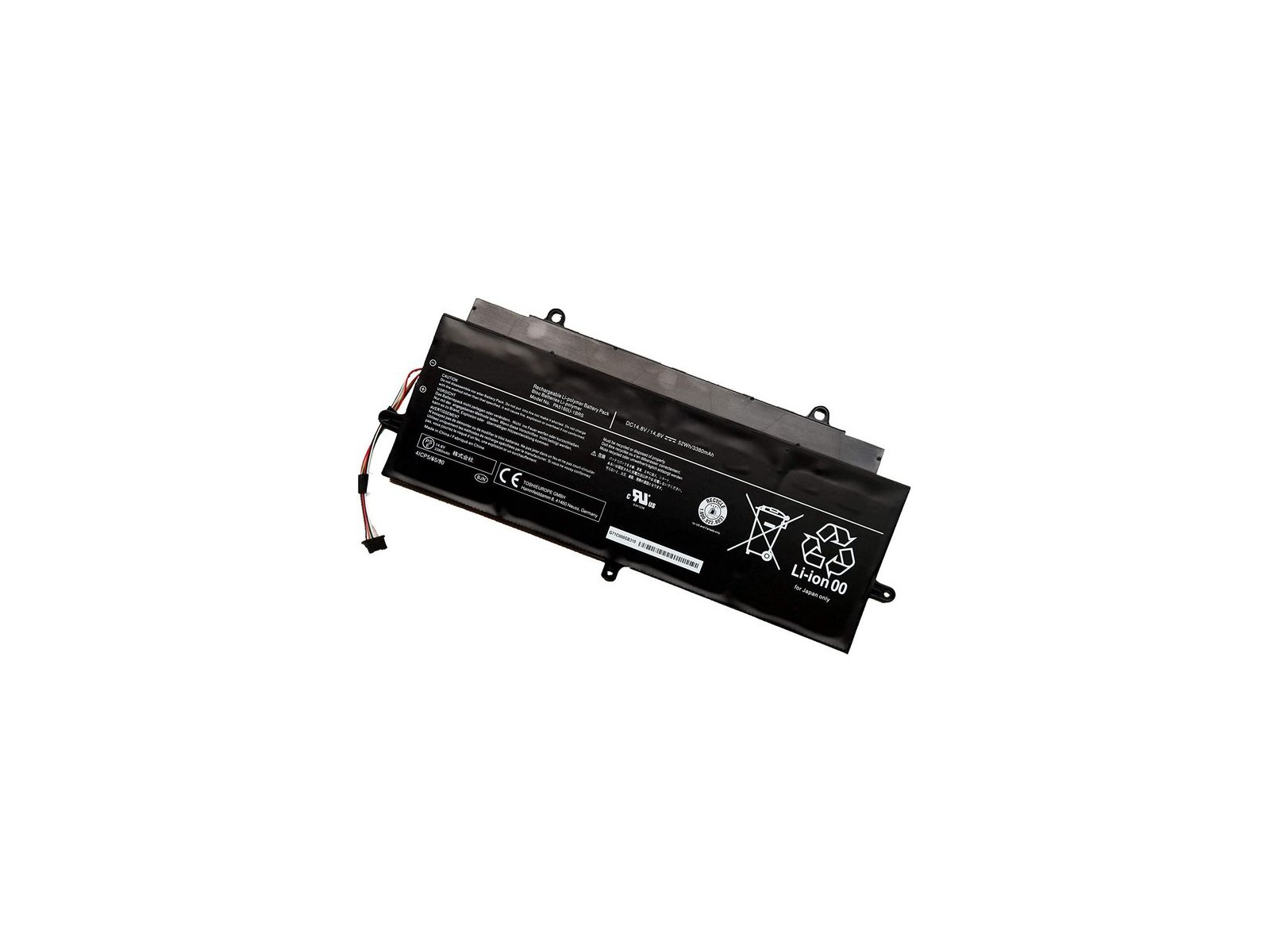 MBXTO-BA0060 MBXTO-BA0060 CoreParts Laptop Batteria for Toshiba 48.84Wh Li-Pol 14.8V 3300mAh Black for Toshiba Notebook Lapto... MBXTO-BA0060 MBXTO-BA0060 CoreParts Laptop Batteria for Toshiba 48.84Wh Li-Pol 14.8V 3300mAh Black for Toshiba Notebook Lapto...