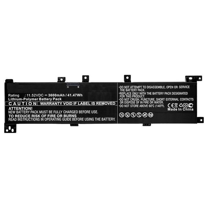 MBXAS-BA0183 CoreParts Laptop Batteria for Asus 41WH Li-ion 11.52V 3.6Ah A705QA F705MA-BX030T F705MA-BX058T B0B200-02560000 B31N