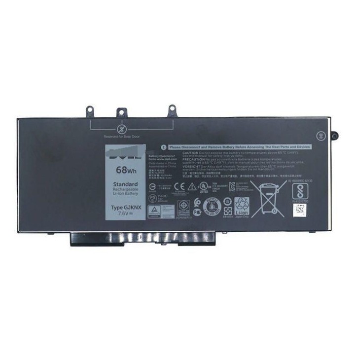 MT31P Dell Batteria 68WHR 4 Cell Lithium Ion 0MT31P