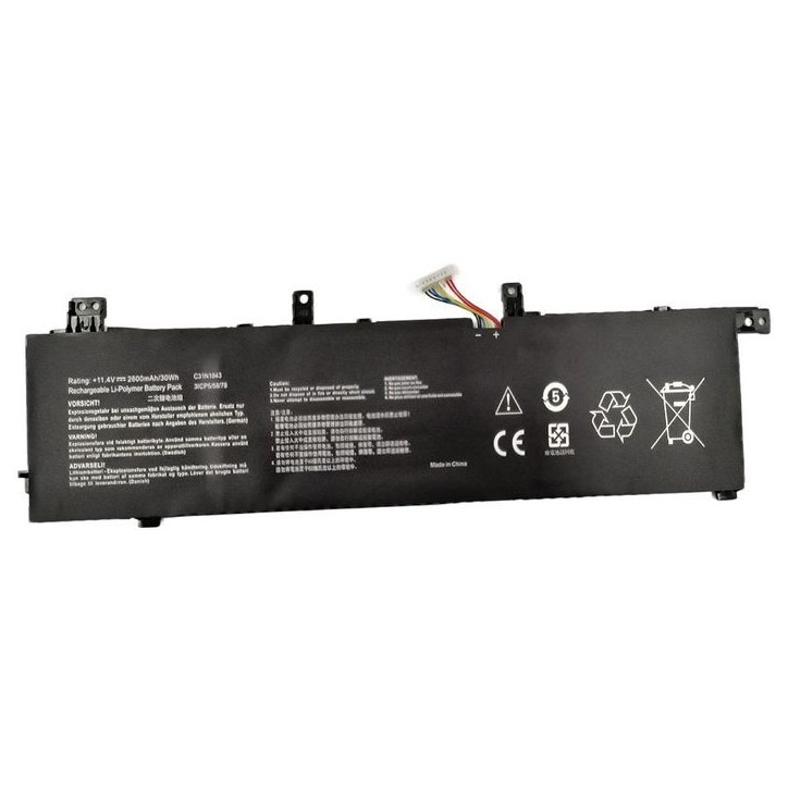 MBXAS-BA0231 CoreParts Laptop Batteria for Asus 29.64Wh Li-ion 11.4V 2600mAh Black for Asus Notebook Laptop VivoBook S14 S432FA 