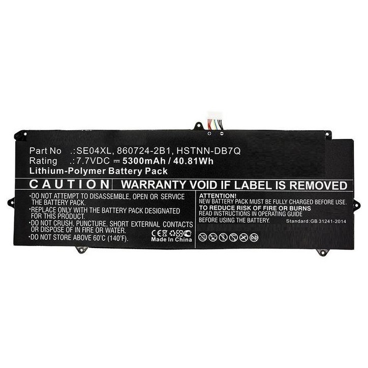 MBXHP-BA0218 CoreParts Laptop Batteria for HP 28WH Li-Pol 7.7V 3.6Ah Pro Tablet x2 612 G2 Pro Tablet x2 612 G2(1DT63AW) Pro Tabl