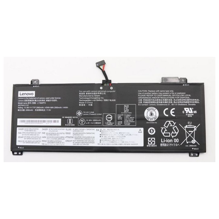 5B10R38650 Lenovo Lithium-ion Batteria 15.36V voltage 45Wh capacity 4 cells compatible with Lenovo IdeaPad laptops for reliable 