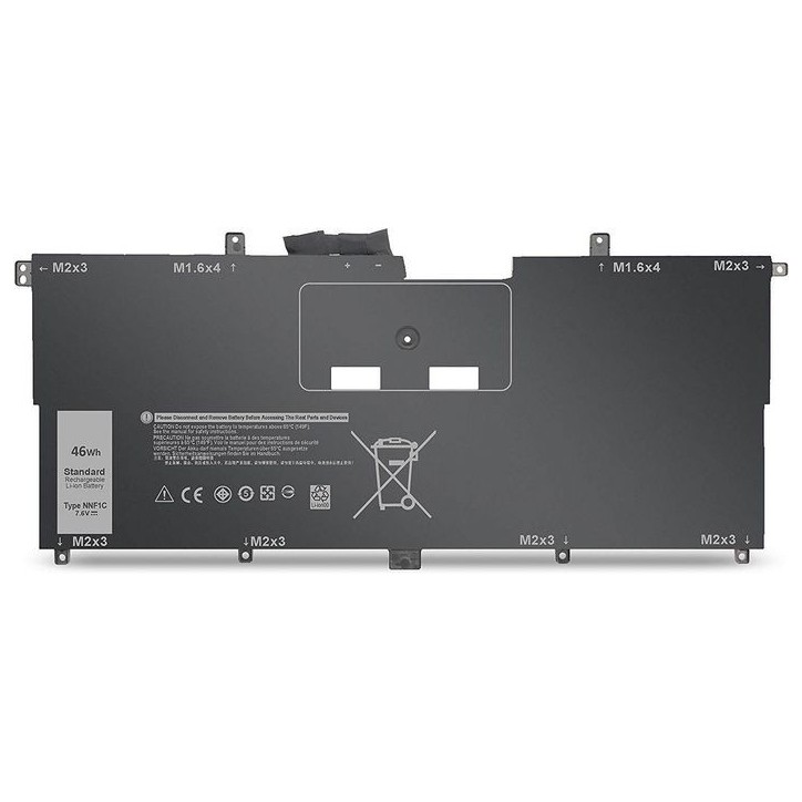 MBXDE-BA0146 CoreParts Laptop Batteria for Dell 46Wh Li-Pol 7.6V 6050mAh for Dell XPS Notebooks 13 9365 AVENTADOR BTX CTO XPS 13