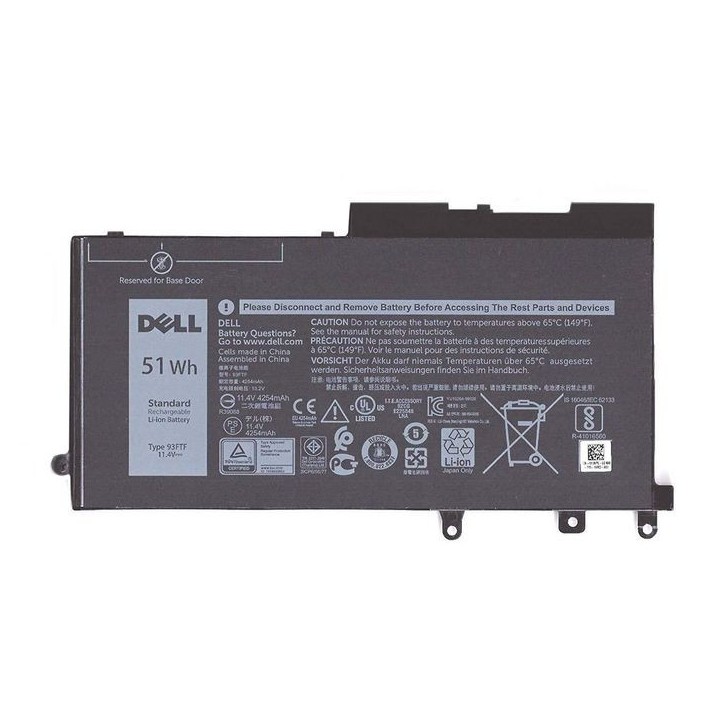 D4CMT Dell Batteria 51WHR 3 Cell Lithium Ion 0D4CMT