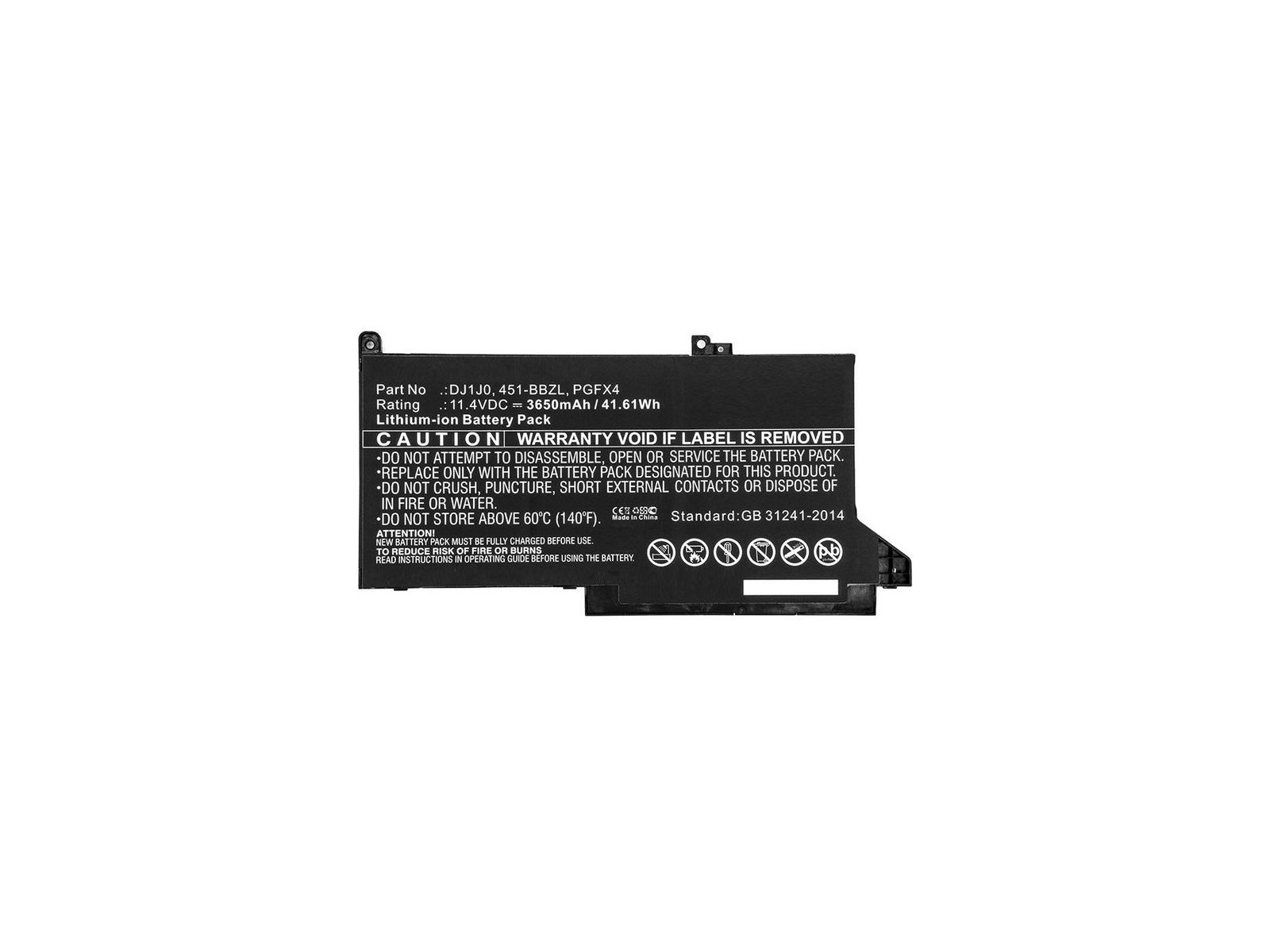 MBXDE-BA0140 MBXDE-BA0140 CoreParts Laptop Batteria for Dell 42Wh Li-ion 11.4V 3650mAh Black Latitude 12 7000 Latitude 12 728... MBXDE-BA0140 MBXDE-BA0140 CoreParts Laptop Batteria for Dell 42Wh Li-ion 11.4V 3650mAh Black Latitude 12 7000 Latitude 12 728...