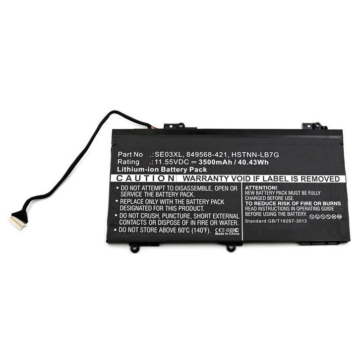 MBXHP-BA0158 CoreParts Laptop Batteria for HP 40Wh Li-ion 11.55V 3500mAh Black Pavilion 14-AL000 Pavilion 14-AL001ng Pavilion 14