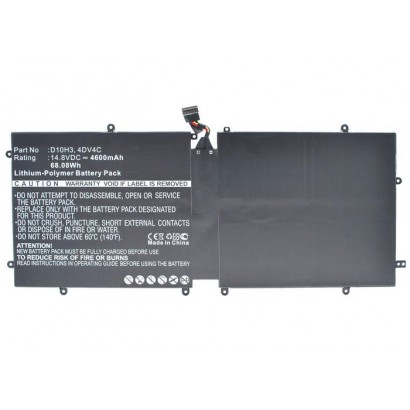 MBXDE-BA0065 MBXDE-BA0065 CoreParts Laptop Batteria for Dell 68Wh Li-Pol 14.8V 4600mAh Black XPS 18 XPS 18 1810 XPS 18 1820 X...