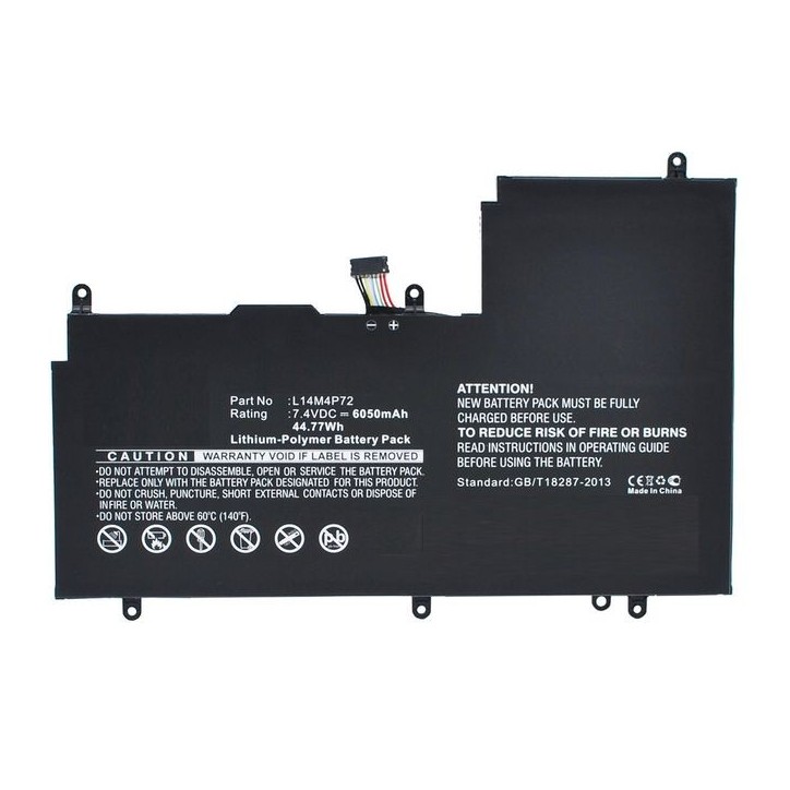 MBXLE-BA0123 CoreParts Laptop Batteria for Lenovo 45Wh Li-Pol 7.4V 6050mAh Black Yoga 3 14 5B10K10226 5B10G75095 5B10K10224 5B10