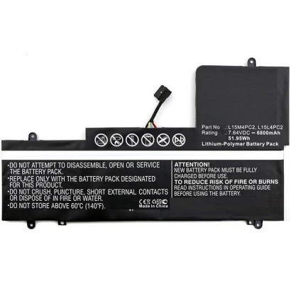 MBXLE-BA0054 MBXLE-BA0054 CoreParts Laptop Batteria for Lenovo 52Wh Li-Pol 7.64V 6800mAh Black Yoga 710 15" Yoga 710-15ISK Yo...