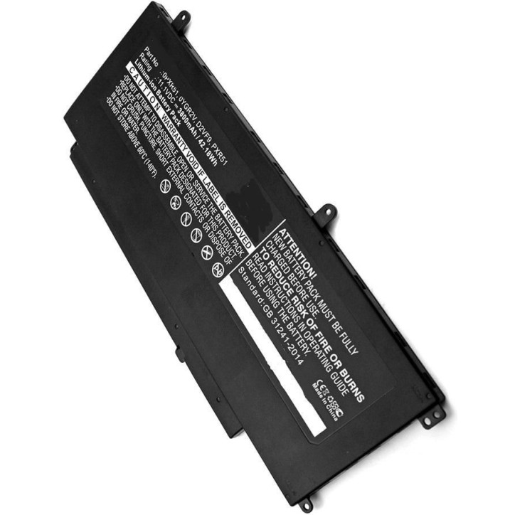 MBXDE-BA0097 CoreParts Laptop Batteria for Dell 38Wh Li-ion 11.1V 3400mAh Black Inspiron 15 7547 Inspiron 15 7548 Vostro 14 5000