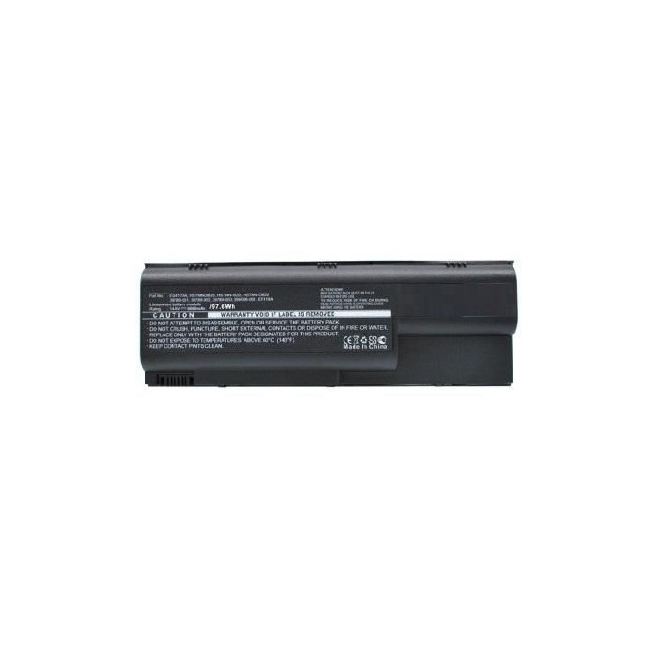 MBXHP-BA0159 CoreParts Laptop Batteria for HP 95Wh Li-ion 14.4V 6600mAh Black Pavilion dv8000 Pavilion dv8000t Pavilion dv8000z 