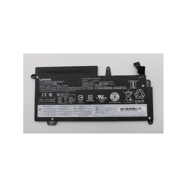 01AV435 Lenovo Batteria 3C 42 Wh LION