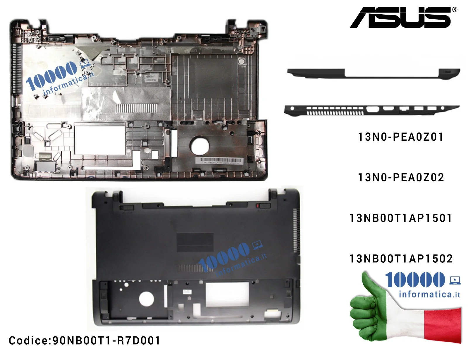 90NB00T1-R7D001 Bottom Case Cover Lower Inferiore ASUS X550 X550C X550CC K550C K550CC F550C F550CC X550CA F552CL X550LA F550L... 90NB00T1-R7D001 Bottom Case Cover Lower Inferiore ASUS X550 X550C X550CC K550C K550CC F550C F550CC X550CA F552CL X550LA F550L...